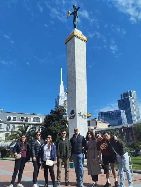 Batumi: Guided Night Walking Tour With Welcome Drinks - Visiting Batumis Iconic Architectural Features