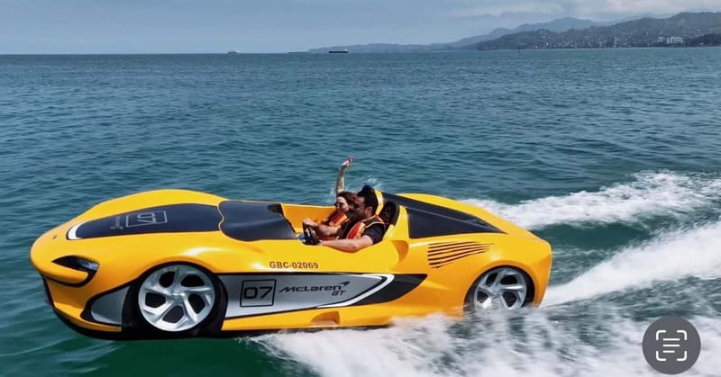 Batumi: Private, Delightful Car boat Ride at Black Sea - Starting Point at the Yacht Club Near Ali and Nino