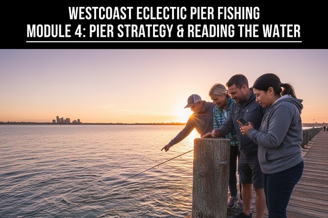 Bay Area Pier Fishing: Beginner Group of 4 (No license Required) - Reading the Water: Tides, Currents, and Feeding Signs
