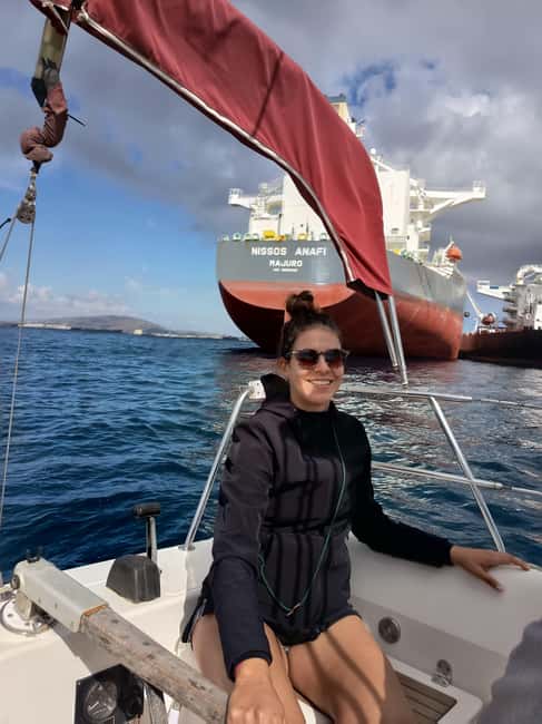 Bay of Gibraltar sail tour with huge ships, dolphin spotting, tapas & drinks - Delicious Tapas and Refreshments on Board