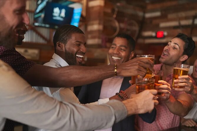 Bay Street Bastards Pub Crawl Shared Tour in Charleston - Drinking and Venue Atmosphere