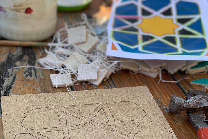 Be an Artisans in Seville for a day - The Materials and Techniques: Making Your Own Arabic Mosaic