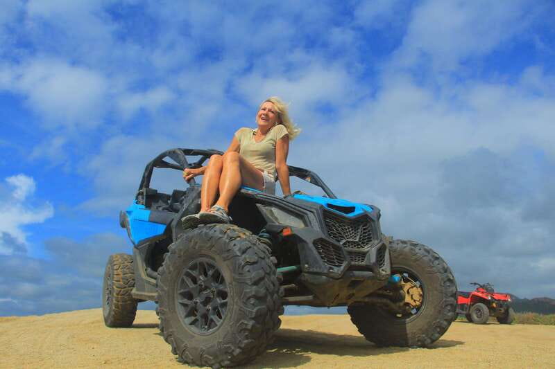 Beach CAN-AM SXS X3 & Camel Ride in Cabo by Cactus Tours - Exciting Dual Adventure in Baja California Sur: UTV Rides, Camel Encounters, and More