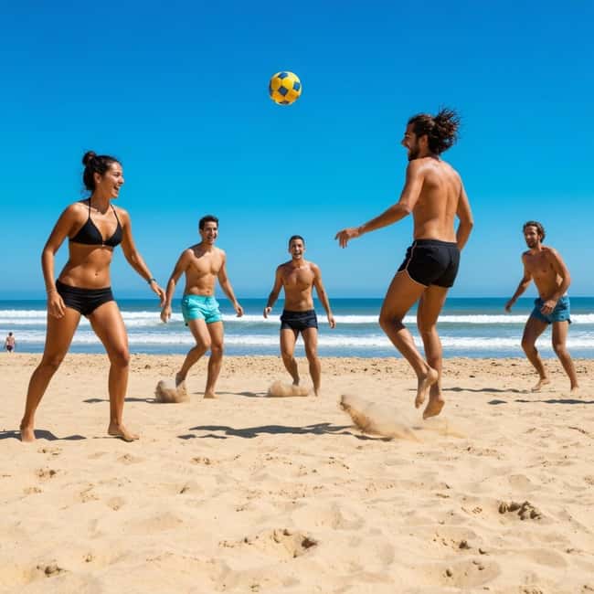 Beach Games in Barcelona  Fun Activities & Tournaments on the Playa - Key Points