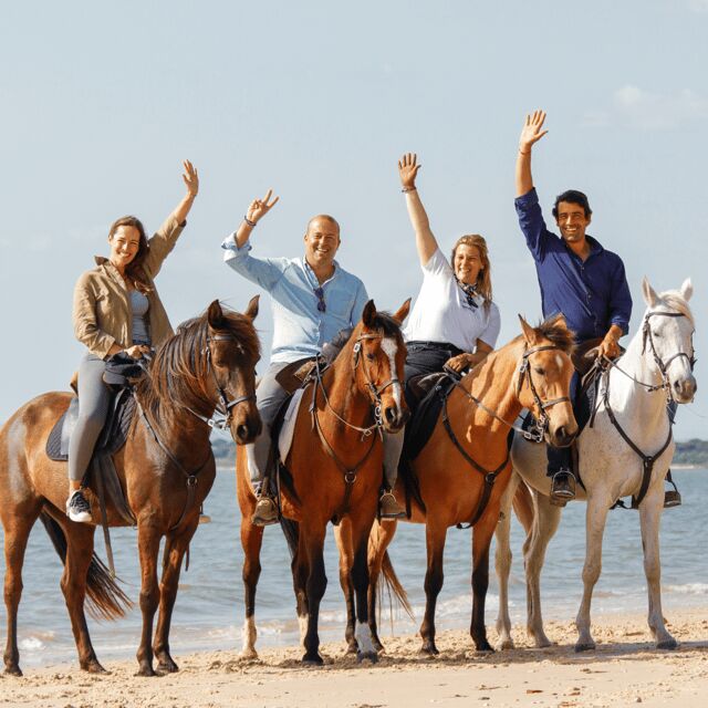Beach Horseback Riding in GROUP + Photo Report - PDT - The Itinerary: From Pátio do Tejo to the Beach and Back