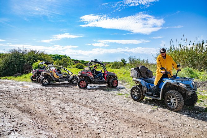Beach & Off road Buggy Safari in Paphos - Stop at Mandria Beach for a Refreshing Break