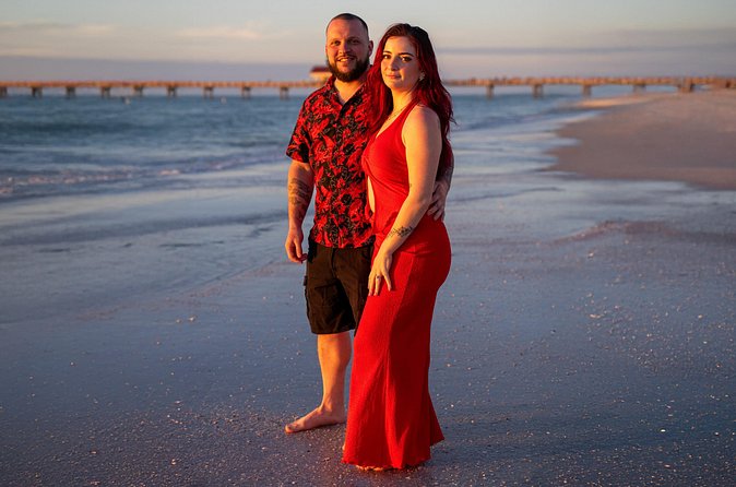 Beach Portraits Valentine Package Clearwater Beach - Stops and Locations Included in the Tour