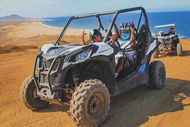 Beach UTV & Sky Bike COMBO in Cabo by Cactus Tours Park - UTV Ride Through Mountain and Desert Trails
