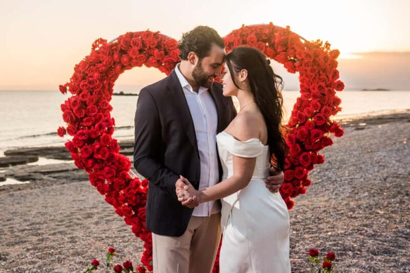 Beach Wedding Proposal in the Athenian Riviera - A Seamless Experience with Personal Assistance