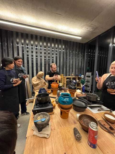 Bean to Beverage: Roast and grind cacao into chocolate - Enjoy Your Handmade Hot Chocolate and Dessert