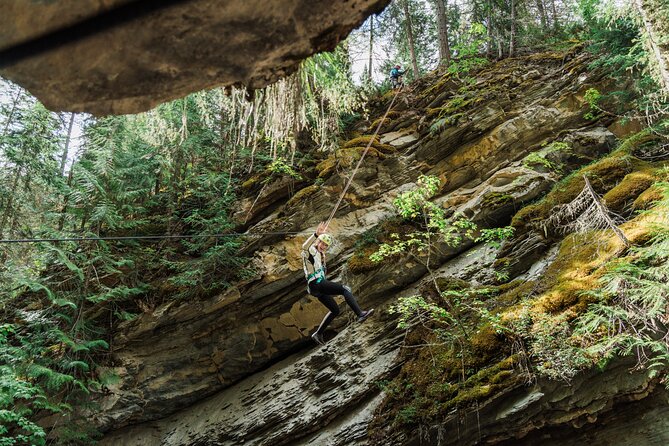 Beartooth Canyon- Half Day Canyoning Tour - Golden, BC - Rappelling Down Waterfalls in Beartooth Canyon