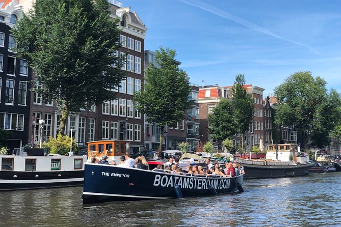 Beautiful (Open Boat) Canal Cruise in Amsterdam Open Bar included - Discover the Open Boat Canal Cruise with Unlimited Drinks in Amsterdam