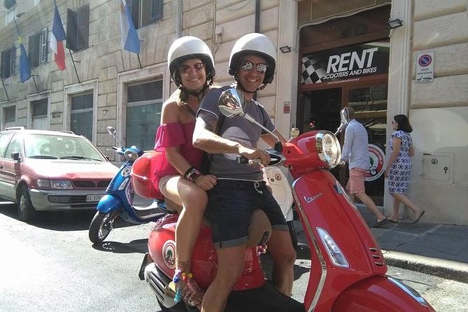 Beautiful Roma Tour on Vespa with Driver - The Experience of Riding a Vespa in Romes Traffic