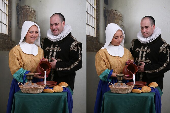 Become a Dutch Art Piece Photo Shoot in Amsterdam - Single Portrait - The Unique Concept of Dressing as Dutch Masterpieces