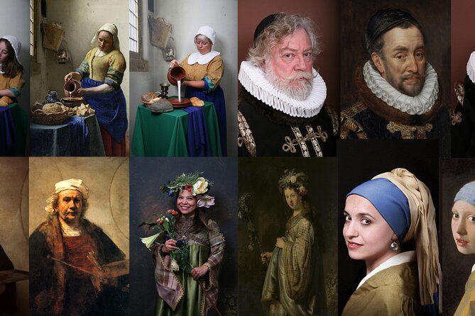 Become a Dutch Art Piece Photo Shoot in Amsterdam - Single Portrait - The Guides and Their Personal Touch