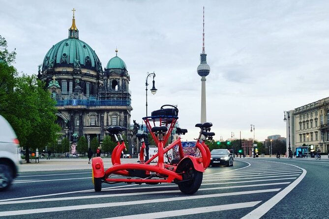 Beer Bike & Party Bike Highlights Berlin City Tour including pick-up - Exploring Berlin’s Historic Parliament Buildings
