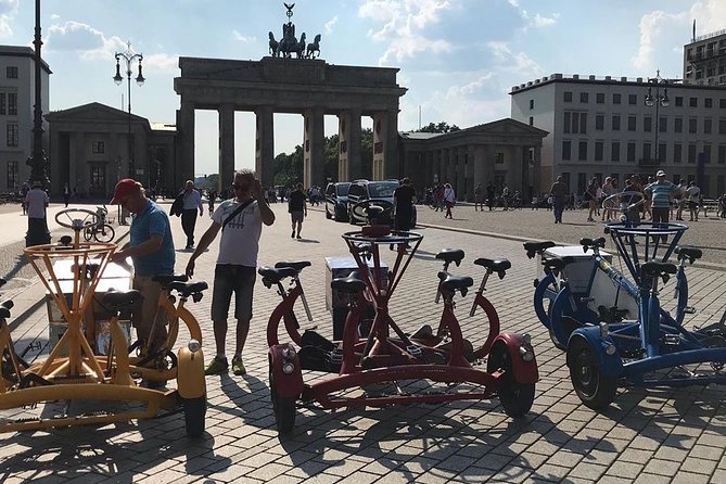 Beer Bike & Party Bike Highlights Berlin City Tour including pick-up - Artistic Culture at Gropius Bau