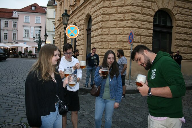 Beer Culture Walking Tour with Tasting in Prague - Wrapping Up at Uhelný trh with a Beer Gift