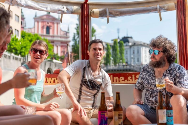 BEER WAY Ljubljana: Boat & Craft Beer Tasting Tour - The Landmark Highlights Visible from the Boat