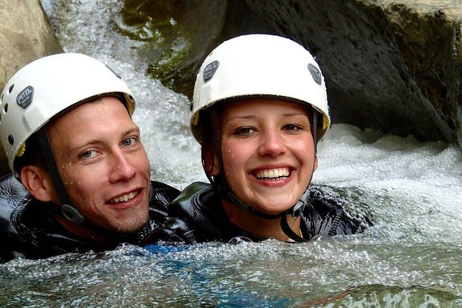 Beginner canyoning in the Starzlachklamm - Water-based Action: Jumps, Slides, and Rappelling