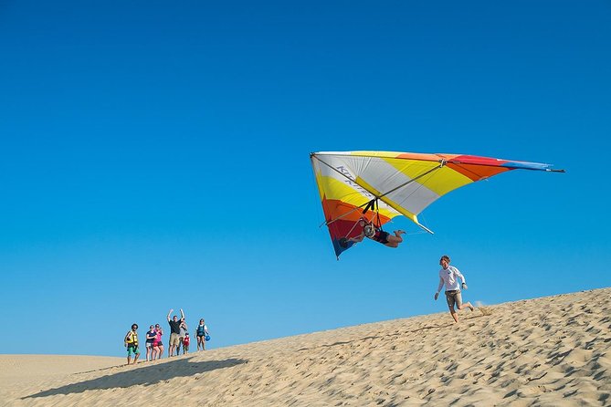 Beginner Hang Gliding Lesson - The Exact Location for Your Hang Gliding Lesson in Outer Banks