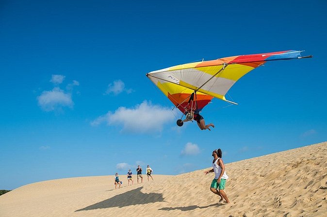 Beginner Hang Gliding Lesson - The Experience with Guides and Instructors on Site