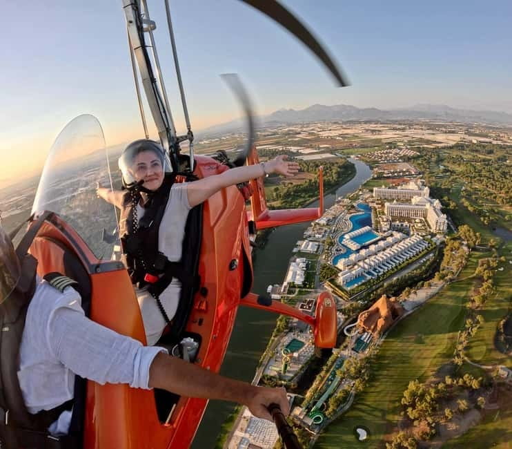 Belek: Aspendos Antique Theater Gyrocopter Tour - Key Points