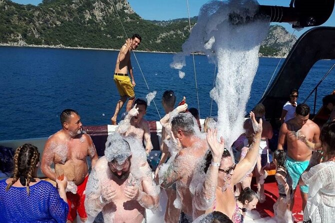 Belek Pirate Boat Trip With Animations and Lunch - The Exciting Foam Party and Kid-Friendly Animations