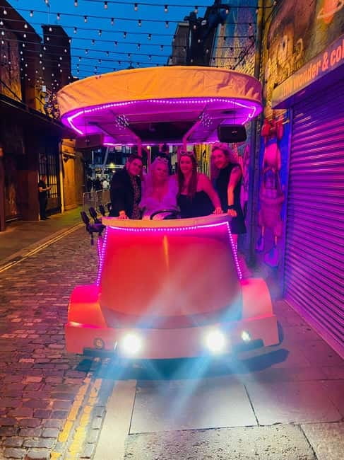 Belfast: 2-Hour Pub Golf Tour on Party Bike - Belfasts Neon Pub Golf Adventure on a Party Bike