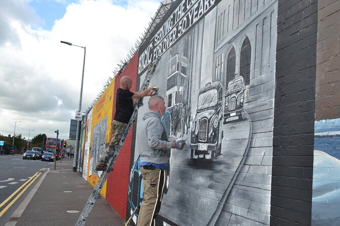 Belfast Black Cab Taxi 2Hr private tour with original guides - Clonard Memorial Garden and Monastery