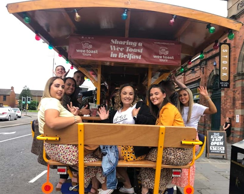 Belfast: Cathedral Quarter Beer Bike Tour - Key Points