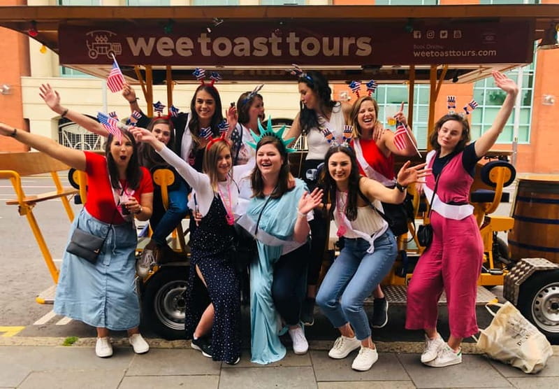 Belfast: Cathedral Quarter Beer Bike Tour - Pedal Power and Group Cooperation