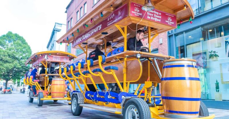 Belfast: City Centre Beer Bike Tour - Discover Belfast’s City Center on the Beer Bike Tour