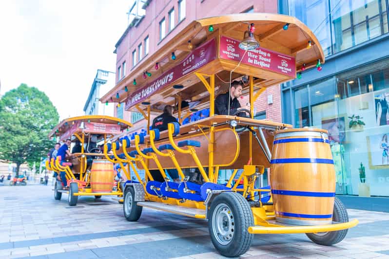 Belfast: City Centre Beer Bike Tour - Stops at Belfast’s Historic Pubs