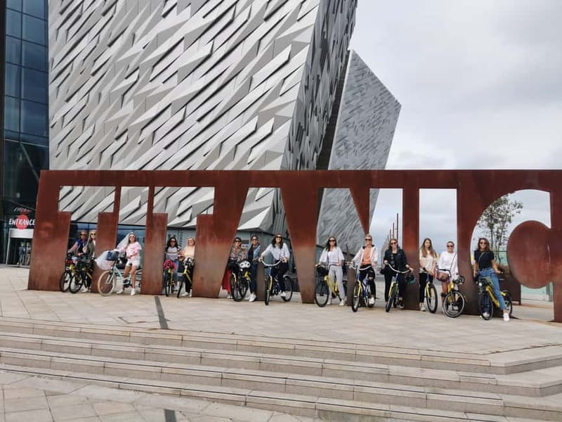 Belfast: City Highlights Bike Tour - Visiting Titanic Belfast and the Slipways