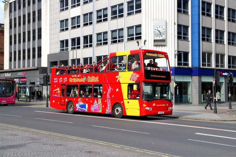 Belfast: City Sightseeing Hop-On Hop-Off Bus Tour - Starting at Belfast City Hall or Donegall Square North