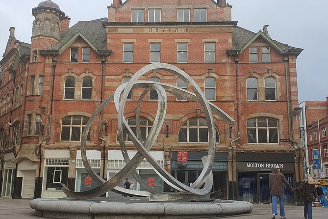 Belfast Eclectic Walking City Center Experience, The Marti Way - Beacon of Hope and the Lagan River