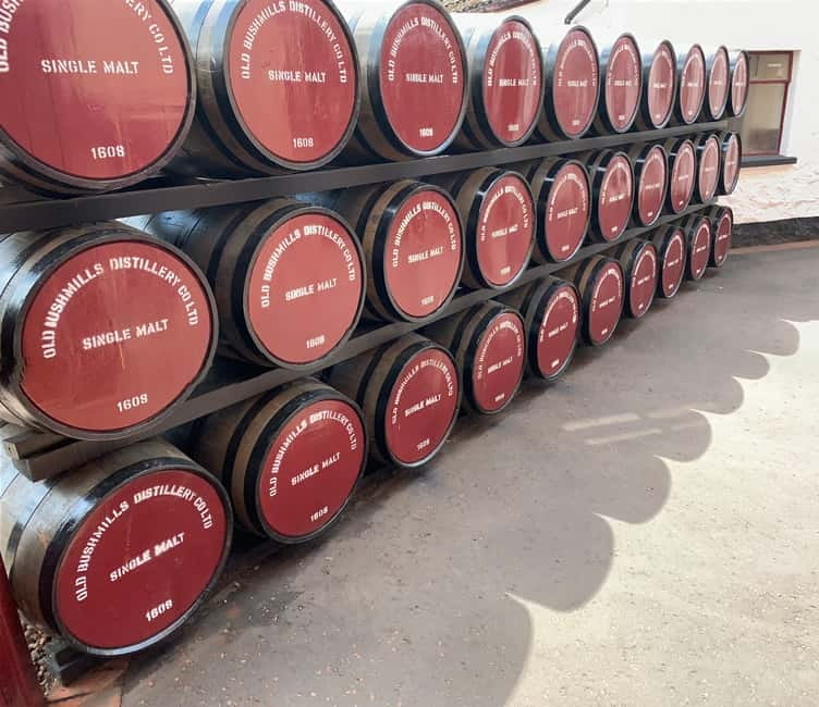 Belfast: Giants Causeway Tour Cruise Ship Excursion - Whiskey Tasting at Bushmills Distillery