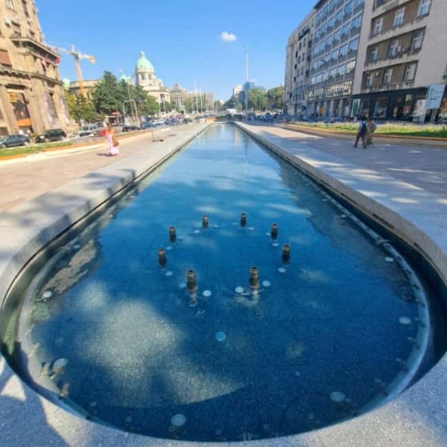 Belgrade Above the Waters: History Walking Tour of the City - Explore Belgrade’s Fountains and Water Stories