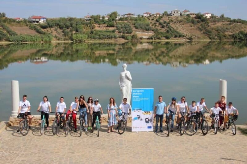 Belsh Bike Tour - Starting Point at Sai Frasheri Square in Belsh