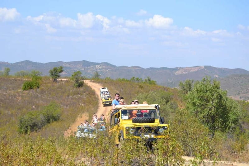 Benagil Adventure: Jeep & Boat Tour with Wines & Tapas - Off-Road Jeep Tour Through Algarve’s Mountain Villages