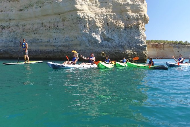 Benagil Area Kayak - Cooling Off and Relaxing on the Return Boat
