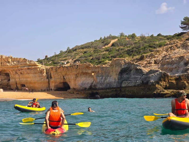 Benagil: Benagil Caves Guided Kayak Tour - Discover the Benagil Caves with Guided Kayak Tours from Benagil Beach