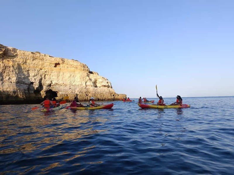 Benagil: Benagil Kayak Tour - Explore the Algarve Coast on a Guided Kayak Tour to Benagil Beach