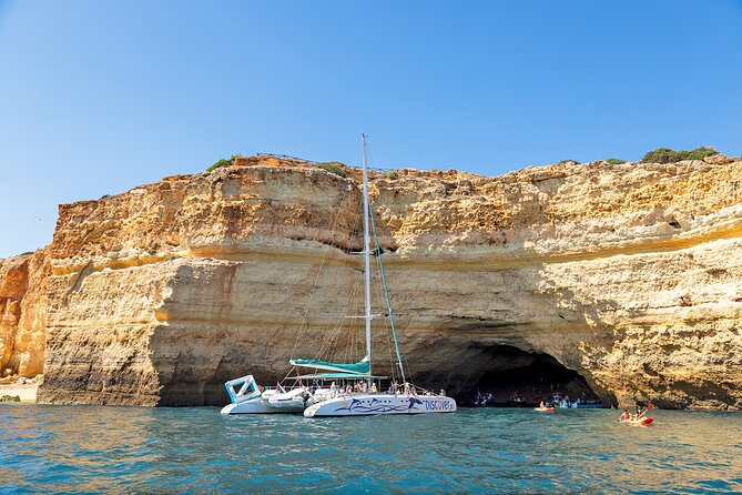 Benagil Catamaran Sailing Cruise with Lunch from Portimão - Explore the Benagil Sea Caves on a Comfortable Catamaran