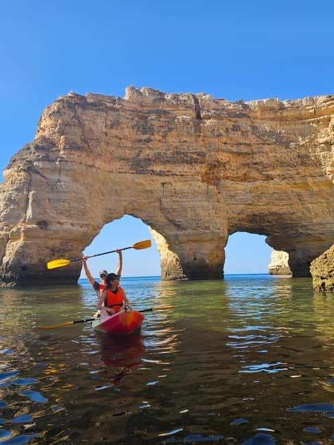 Benagil Cave: Guided Kayak Tour with Caves and Cliffs - Weather and Timing: Best Times for the Tour