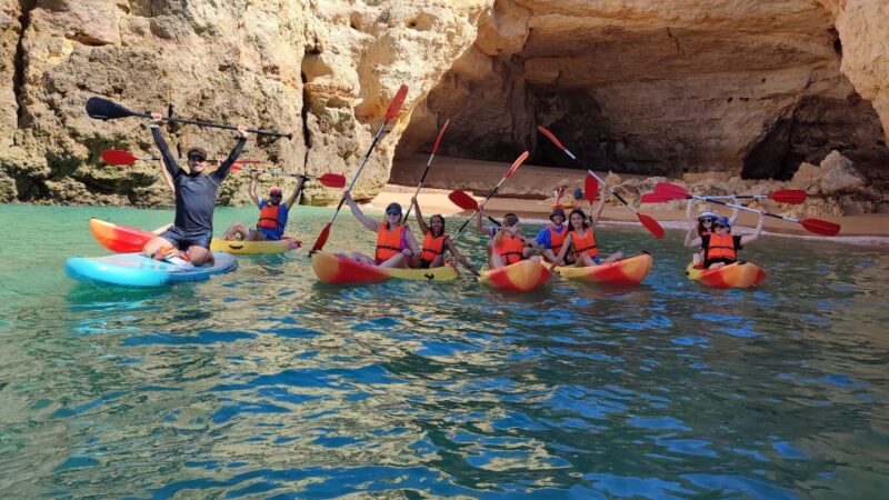 Benagil: Caves, Beaches, and Secret Spots Guided Kayak Tour - Optimal Timing and Crowds: Early Mornings Are Best