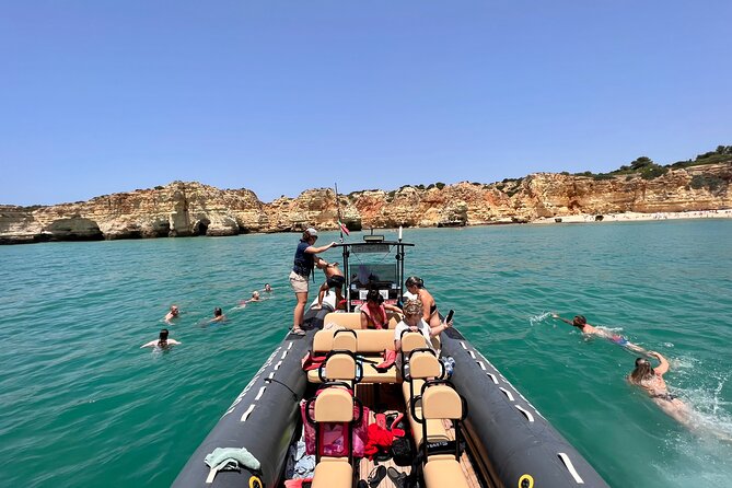 Benagil Caves & Praia da Marinha with multilingual guide - Swimmer’s Break in a Peaceful Bay
