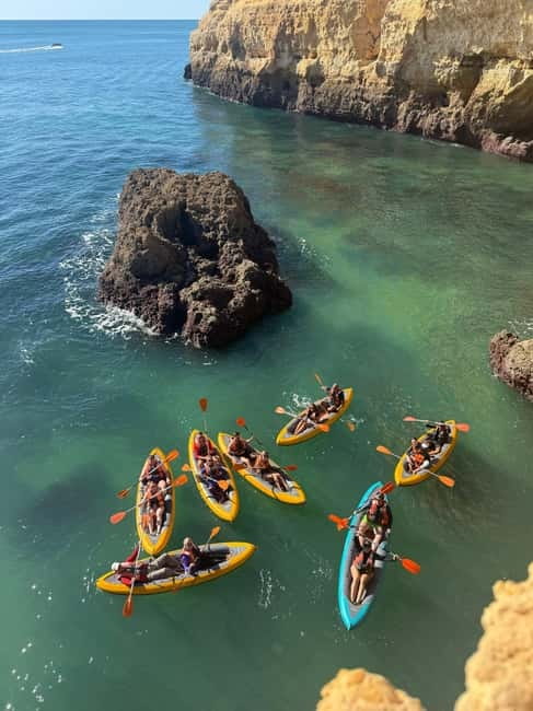 Benagil: Guided Kayak Tour inside caves and Praia da Marinha - The Experience of Visiting Benagil Cave by Kayak