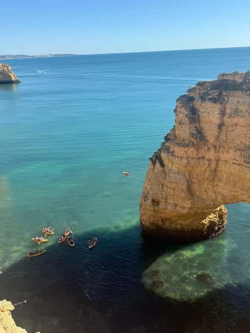 Benagil: Guided Kayak Tour inside caves and Praia da Marinha - Safety and Accessibility Considerations